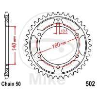 Sprocket  50 teeth pitch 530 140 / 160