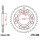 Pignone  33 denti passo 530 074 / 110