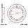 Pignone  44 denti passo 525 154 / 176