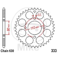 Sprocket  41 teeth pitch 630 080 / 110