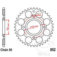 Sprocket  41 teeth pitch 530 074 / 110