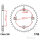Sprocket  40 teeth pitch 520 113 / 137