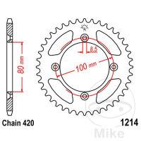 Sprocket  36 teeth pitch 420 080 / 100