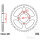 Sprocket  41 teeth pitch 428 044 / 060