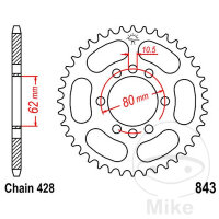 Sprocket  49 teeth pitch 428 062 / 080