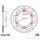 Sprocket  47 teeth pitch 520 148 / 170
