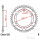 Sprocket  41 teeth pitch 525 140 / 168