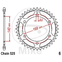 Pignone  42 denti passo 525 140 / 168