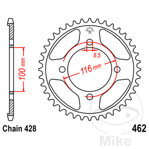 Pignone f&uuml;r Kawasaki KX 80 85 A B C