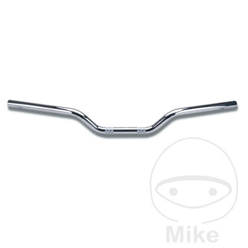 Guidon acier chrom&eacute; 22 mm Domino Touring pour Yamaha SR 500 G /SP # 1978-1999