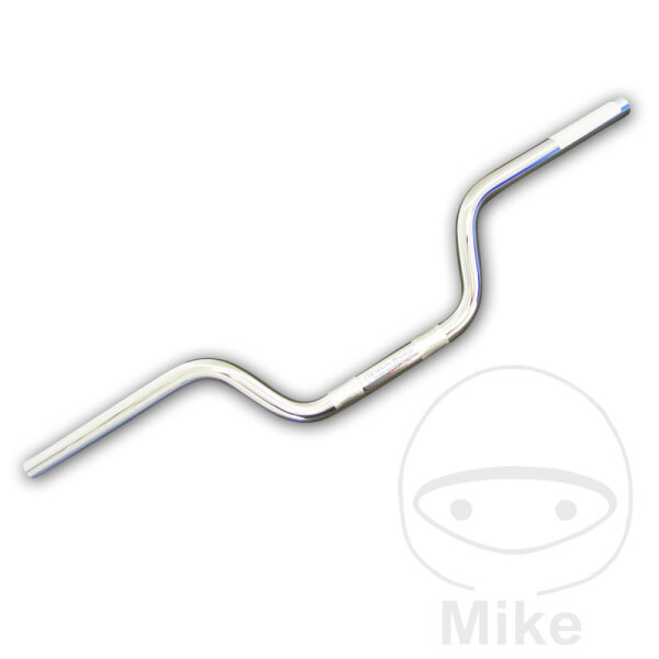 Guidon Fehling acier chrom&eacute; 22 mm Touring pour Honda CB 250 400