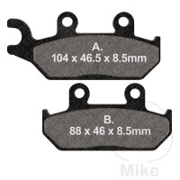 Brake pad for Yamaha YXE 700 YXM 700