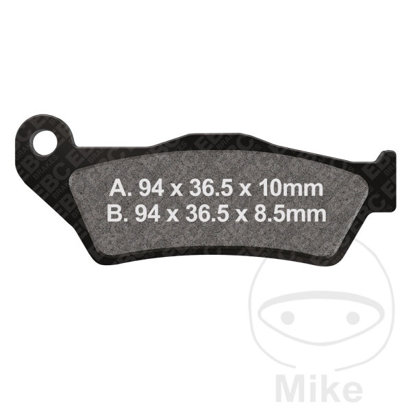EBC Plaquettes de frein standard FA671