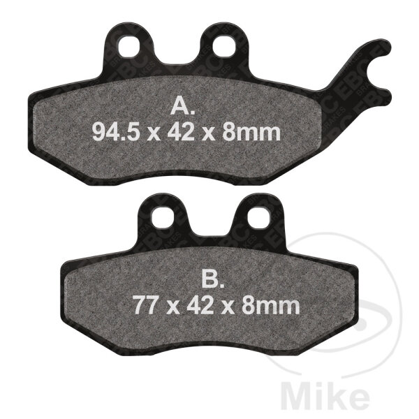 Brake pad for Rieju NKD 50 125 RS-2 50 125 RSS-3 50 125