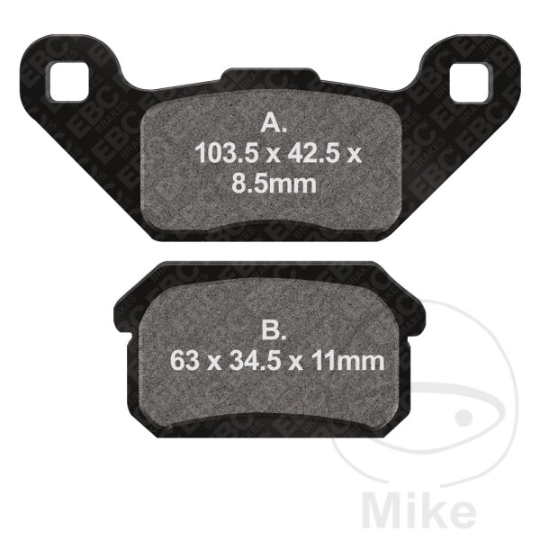 EBC Bremsklotz Satz Sinter R Off-Road FA431R