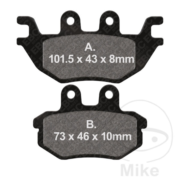 EBC Bremsklotz Satz Sinter R Off-Road FA686R