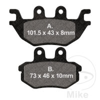 EBC Jeu de plaquettes de frein Sinter R Off-Road FA686R