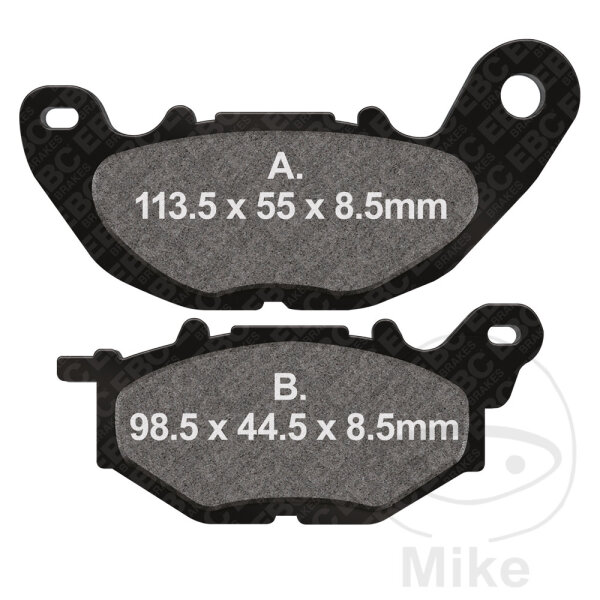 EBC Racing Sintered Brake Pad Set for Moto Cross SFAC705