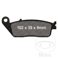 EBC Jeu de plaquettes de frein carbone pour scooter SFAC142