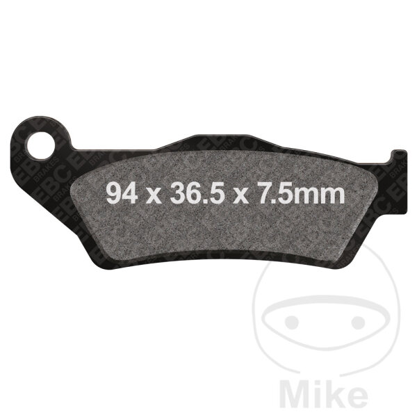 EBC Brake pad set Carbon Scooter SFAC181