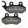 EBC Brake pad set Carbon Scooter SFAC264