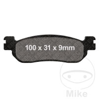 EBC Jeu de plaquettes de frein carbone pour scooter SFAC275