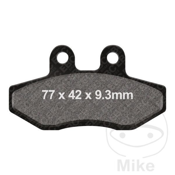 EBC Jeu de plaquettes de frein carbone pour scooter SFAC393