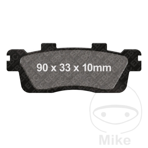 EBC Brake pad set Carbon Scooter SFAC498