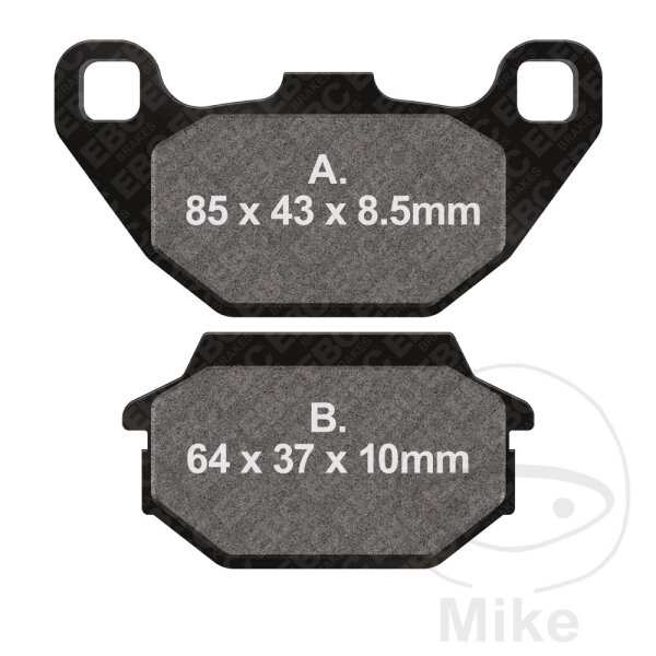 EBC Scooter brake pad set organic SFA305