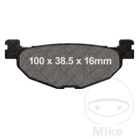 EBC Scooter Bremsklotz Satz organisch SFA408