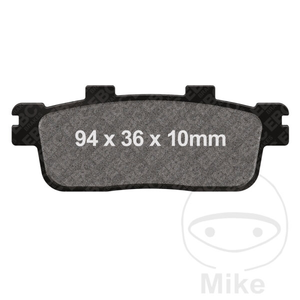 Set di pastiglie freno EBC Scooter organiche SFA427