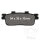 Set di pastiglie freno EBC Scooter organiche SFA427