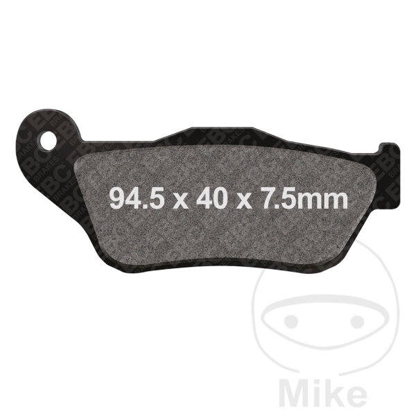 EBC Scooter Bremsklotz Satz organisch SFA430