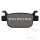 EBC Scooter brake pad set organic SFA415