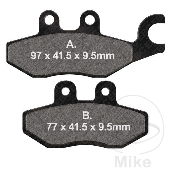Brake pad for Piaggio 125 150 250 300 350 400 500 Vespa GTS 300