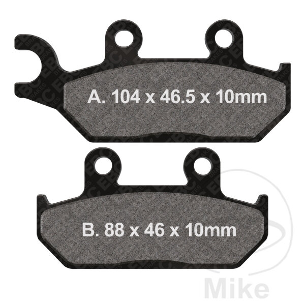 EBC Bremsklotz Satz Sinter R Off-Road FA172R