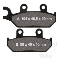 EBC Jeu de plaquettes de frein Sinter R Off-Road FA172R