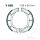 Brake shoes with spring for Yamaha DT YZ YFM 250 400 500 Bear Tracker 77-00