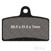 Brake pad for Aprilia Derbi Motorhispania Peugeot