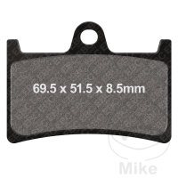 EBC Extreme Pro Brake Pad Set Sinter EPFA EPFA252HH