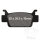 EBC Brake pads Standard FA410TT