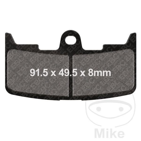 EBC Extreme Pro Brake Pad Set Sinter EPFA EPFA345HH