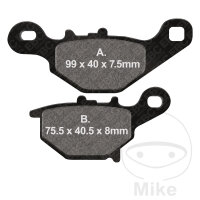 EBC Jeu de plaquettes de frein Sinter R Off-Road FA401R