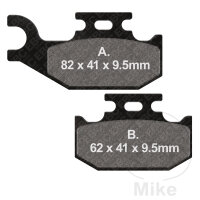 EBC Jeu de plaquettes de frein Sinter R Off-Road FA428R