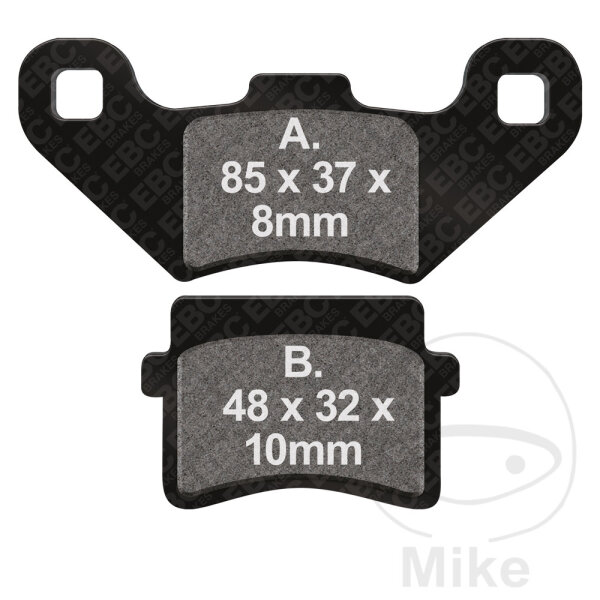EBC Brake pads Standard FA416TT