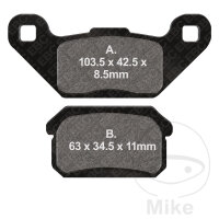 EBC Brake pads Standard FA431TT
