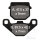 Brake pad for Adly/Herchee Govecs Keeway Pegasus Peugeot Rex Rieju TGB