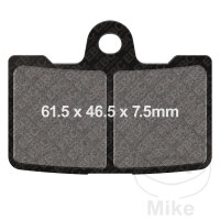 EBC Jeu de plaquettes de frein fritt&eacute;es HH FA454/4HH