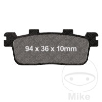 EBC Scooter Bremsklotz Satz organisch SFA607