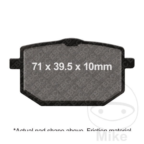 EBC Plaquettes de frein standard FA118
